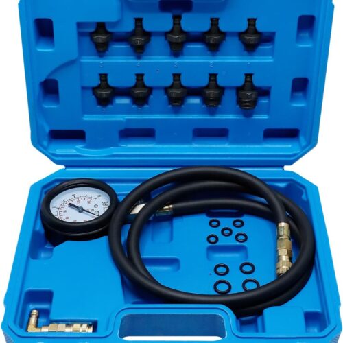 CCLIFE Oil pressure controller - 1 pressure gauge 0 to 10bar with pressure relief