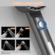 MEKO Anti-Limescale Shower Head with 15 Steps Filter and Hose 1.5 m Water Saving Shower Head High Pressure Shower Filter 3 1 Jet T