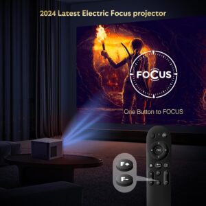 71UR0ymAZKL._AC_SL1500_.jpg Video Projector 4K Electric Focus 6D4P Keystone Correction Zoom Supported, 5G WiFi Bi-Channel Bluetooth 20000L Native 1080P P