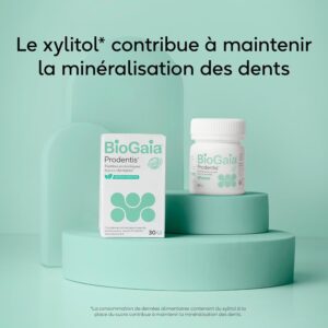 BioGaia Prodentis Pastilles Probiotiques Bucco-Dentaire Equilibre de la Flore Buccale Complement Alimentaire Contient L. Reute