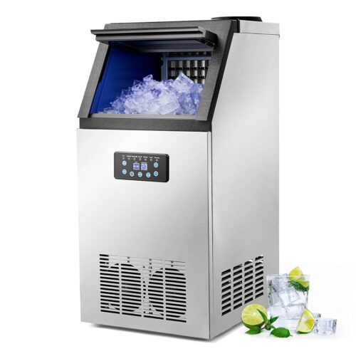Machine à glaçons commerciale CREWORKS 58 kg/24h LCD