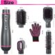 4 en 1 WeChip Brosse Soufflante, Brosse Chauffante pour secher, volumiser, lisser, boucler Ion negatif Brosse Seche Cheveux redu