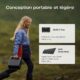 EcoFlow Staion electrique portable RIVER 3 Plus avec panneau solaire 60 W, batterie LFP 286 Wh, sortie 1200 W, autonomie 16 heures p