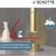 SCHUTTE 79770 London Robinet de cuisine avec douchette extractible, robinet pivotant a 360 degres pour evier de cuisine avec mitigeu