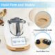 Planche pour Thermomix TM6 TM5 bois, roulettes, poignée
