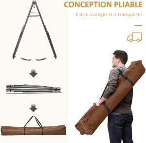 71V1QnyLt2L._AC_SL1500_.jpg Hamac sur pied Outsunny pliable 1 place 120 kg époxy