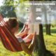 Anyoo Hamac d'exterieur de Camping, en Plein air Portable en Toile, Leger avec Sangles respectueuses des Arbres, Sac de Transport, P