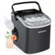 Machine à glaçons EUHOMY noire 12 kg/24 h, 9 glaçons/8 min