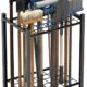 Garden Tool Organizer for Garage - Holds 35 Long Tools