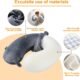 Far win Oreiller de voyage en mousse a memoire de forme 100 pure en forme de U, super leger et portable, ideal pour chaise d'avion