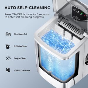 71VWdxP5RqL._SL1500_-1.jpg Machine à glaçons Kube autonettoyante - 9 cubes en 6 min, 15 kg/24h
