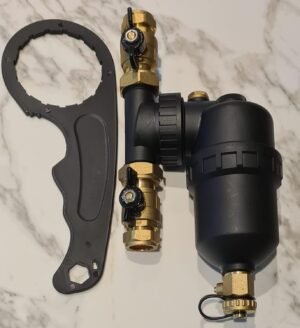 Filtre de chaudière magnétique 22 mm Team Supplies vannes
