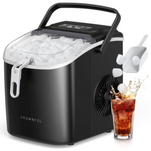 Machine à glaçons CROWNFUL por Machine à glaçons CROWNFUL portable 12 kg/24h autonettoyante