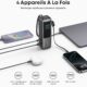 Anker Zolo Batterie Externe pour Ordinateurs Portables, Chargeur 25000mAh 3 Ports USB-C 100W pour Plusieurs appareils, cable integre