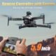 Drone GPS Avec Camera 1080P Moteur Brushless,Telecommande avec Ecran 4.5 Pouces,Camera ESC 120,Transmission FPV 5G,20 2 Minutes d