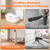 Redkey M1 Balai electrique sans Fil, Auto-nettoyant, reservoir d'eau de 250 ML, LED,capacite de la Batterie de 2200 mAh, pulverisati
