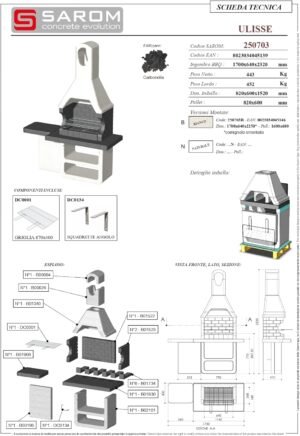 Garden Grills Ginevra Gris Anthracite
