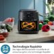 Philips Airfryer 2000 Series 4.2L - 1500W, RapidAir Technology, Digital Touch Screen, 13 Cooking Options, 9 Preset Functions, Up to