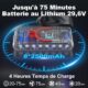 71WdFIwB7ML._AC_SL1500_.jpg Aspirateur balai sans fil Coovy - 75 min d'autonomie