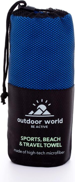 71Wliml6RgL._AC_SL1500_.jpg Serviette microfibre Outdoor World - Séchage rapide compacte