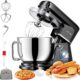 CHeflee Robot Patissier 1800W Robot Petrin Professionnel 7.2 Litres Faible Bruit Robot de Cuisine Multifonction avec Fouet,Batteur,C