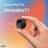 Stelary Spy Camera Magnetic Mount Mini Hidden Camera Discreet Surveillance Security Camera for Home 128GB Micro SD Slot