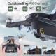 71Xbjee4fcL._AC_SL1500_.jpg Holy Stone HS175D Drone with 4K Camera pour adultes, quadricoptere RC pliable avec retour automatique GPS, moteur sans balais, suive