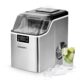 Machine à glaçons EUHOMY inox 24 kg/24 h auto-nettoyante