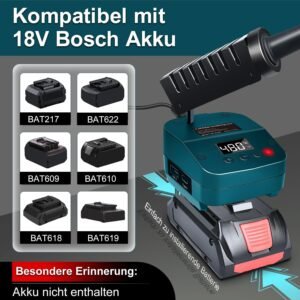 Fer à souder sans fil Bosch 18 V — station numérique LCD