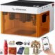 ATOMSTACK P1 Gravureuse Laser Encastree, Mini Machine a Gravurer Laser, Coupeur Laser Portable 5W, Application et Logiciel AtomStack