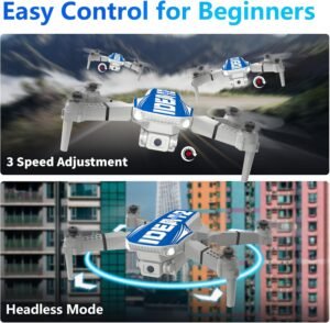 Drone 1080P LE-IDEA double caméra mini pour adultes