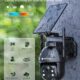 71YO3K9xfKL._AC_SL1500_.jpg Caméra surveillance solaire WiFi 2K YESYAMO 360° PTZ
