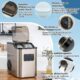 Machine à glaçons Nugget RELAX4LIFE 27 kg/24h inox
