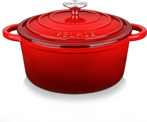 Cocotte en fonte Velaze induction émaillée antiadhésive