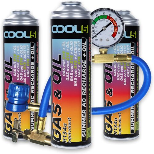 71ZN942-hnL._AC_SL1500_.jpg Cool5 Summer Full Kit Air Conditioning Repair Kit with Hose Manometer for Cars 1995-2016 Product