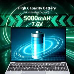 Win11 Laptop, 15.6 Inch Laptop 16GB LPDDR4 RAM 512GB SSD, Celeron N5095 CPU, BacklitUnlock Keyboard, 180Flip 1080P Laptop Screen,