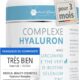 71Zva2SrZqL._AC_SL1500_.jpg 180 Gelules d'Acide Hyaluronique haute dose avec Zinc - 600mg Hyaluron avec Curcumine et Extrait de The Vert Capsules d'Hyaluron v
