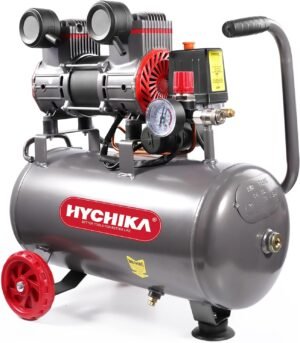 Compresseur d'air silencieux HYCHIKA 8 bar 24L sans huile