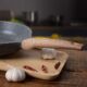 ZUOFENG Poele a Frire Antiadhesive 20CM, Casseroles en Pierre, Revetement de Granit, Poele a Omelette Casseroles. (Gris, 20CM)
