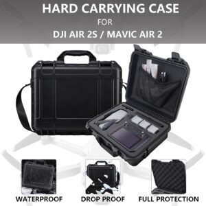 Mallette professionnelle etanche pour drone DJI Air 2s et Mavic Air 2 - Accessoires compatibles avec les manettes DJI RC Pro