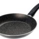 Alluflon Tradizione Italia Poele a frire avec surface en pierre, revetement anti-adhesif et anti-rayures, Lavable au lave-vaisselle,