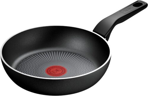 Tefal C29704 Recycled On Poele a frire, 24 cm, en aluminium 100 recycle, revetement anti-adhesif, technologie de signal thermique,