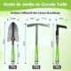 Kit outils de jardin WORKPRO 6 pièces en acier inoxydable
