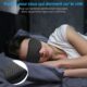 Masque de Nuit Innovant 2025 pour Hommes et Femmes, Conception Masque de Sommeil qui Bloque la Lumiere pour Dormir, les Siestes, la