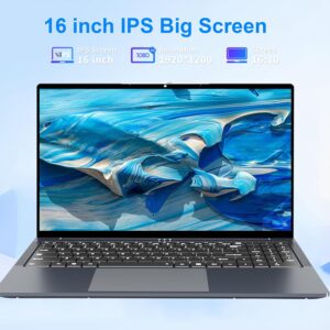 71aOJGzyEHL._AC_SL1500_.jpg 16 Inch Laptop, Core I5 Processor, 16GB RAM 512GB SSD, Win11 Laptop PC with Backlit Keyboard, Numeric Keypad, Type-CTF Card Slot
