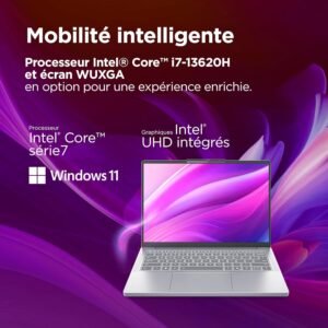 Lenovo IdeaPad Slim 3 14IRH10 14 Inch WUXGA Laptop (Intel Core i7-13620H, 16GB RAM, 512GB SSD, Intel UHD Graphics, Windows 11 Home