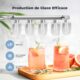 Ice Maker, 12 kg in 24 hours, Acmeenjoy Ice Maker with Ice Spoon, 9 Ice Cubes in 6-8 Minutes, Self-Cleaning and Portable Ice Cube Ma