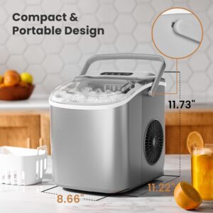 Machine à glaçons portable – 9 sphères 6 min, autonettoyante