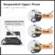 AMZCHEF Gril de contact multifonctionnel 4 en 1, Grille, Gaufrier SandwichMaker avec 4 plaques amovibles antiadhesives, temps et t