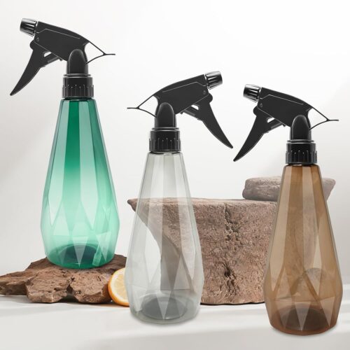 Xpieoyrm 3 Pieces 500ml Vaporisateur Bouteilles Vide Rechargeable, Vaporisateur Vide,Brumisateur Rechargeable, pulverisateur a gache